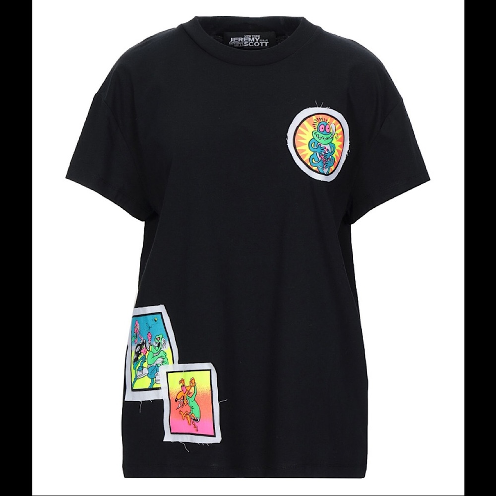 Jeremy Scott Patchwork Detail Tee